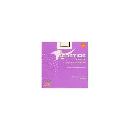 Серетид Дискус прах за инхалация 50 мкг/250 мкг х 60 дози GlaxoSmithKline