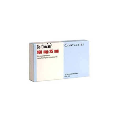Ко-Диован 160 мг/25 мг х 14 таблетки Novartis