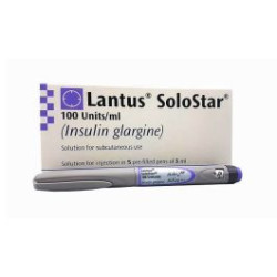 Лантус Солостар 100 IU/мл 5 писалки х 3 мл Sanofi