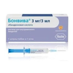 Бонвива инжекционен разтор 3 мг/3 мл х 1 ампула Roche