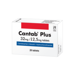 Кантаб Плюс 32 мг/ 12,5 мг х 28 таблетки Nobel Pharma