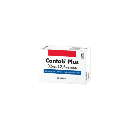 Кантаб Плюс 32 мг/ 12,5 мг х 28 таблетки Nobel Pharma
