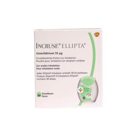 Инкруз Еллипта Инхалер 55 мкг х 30 дози GlaxoSmithKline