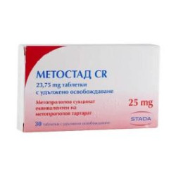 Метостад SR 23,75 мг х 30 таблетки Stada