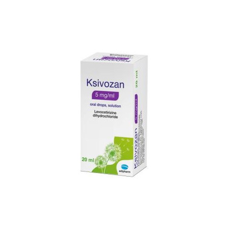 Ксивозан капки с противоалергично действие 5 мг/ мл 20 мл Adipharm