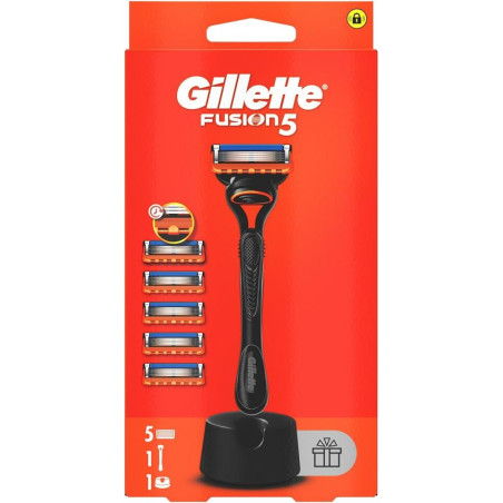 GILLETTE Fusion5 + пост. + 5 нож., самобръсначка