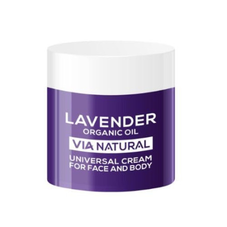Универсален крем за лице и тяло LAVENDER ORGANIC OIL 200 ml