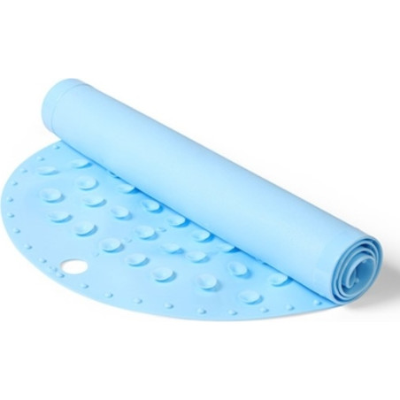 Неплъзгаща се постелка за вана Babyono, син мат, 70 x 35 см 1346/05