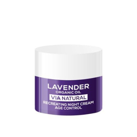 Възстановяващ нощен крем за лице LAVENDER ORGANIC OIL 50 ml