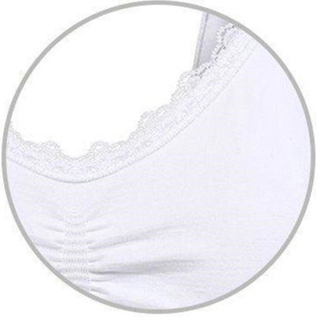 Сутиен за кърмачки Babyono D70-75, бял 585/11