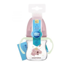 Canpol - Шише Easy Start Sleepy Koala, 120 мл, розово
