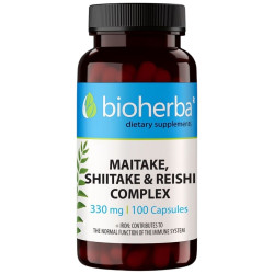 Maitake, Shiitake, Reishi Complex 380 mg