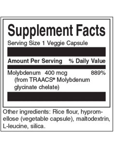 Albion Chelated Molybdenum 400 mcg 2