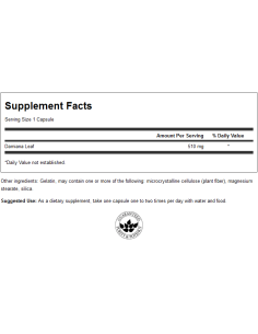 Damiana Leaves 510 mg 2