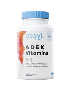 ADEK Vitamins | A + D + E + K | with Quali-D