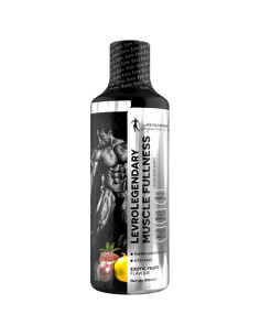 LevroLegendary Muscle Fullness Liquid | Stimualnt-Free Glycerol -amp, Citrulline Mega Pump