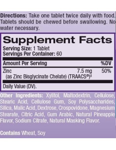 Zinc - High Absorption | Zinc Bisglycinate Chelate 2