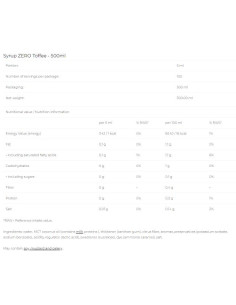 Syrup Zero - Toffee 2