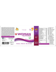 Woman Multivitamin | Vitamins + Minerals + Bio-Life Blend 2