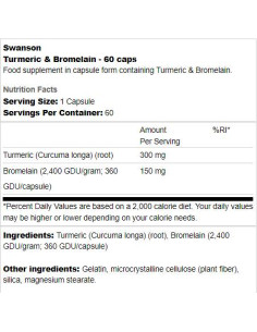 Turmeric -amp, Bromelain 2