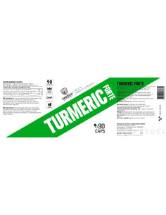 Turmeric Forte 500 mg | 95- Curcumin Extract with Black Pepper 2