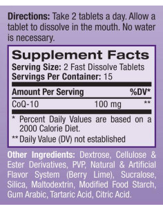 CoQ-10 100 mg / Fast Dissolve 2
