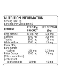 BlackBombs Powder | Thermogenic Fat Burner 2