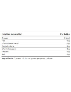 Cooking Spray - Coconut 2