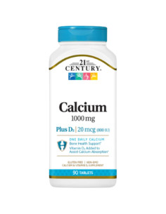 Calcium 1000 mg + D3 20 mcg