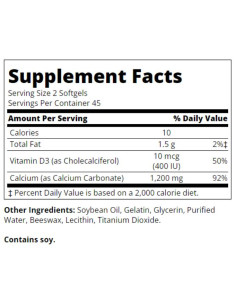 Calcium 1200 mg + D3 Liquid 2