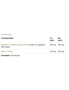 Horse Chestnut 350 mg 2