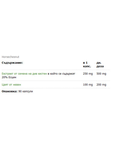 Horse Chestnut 350 mg