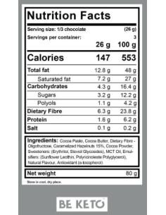 Vegan Keto Chocolate | 70- Cocoa 2