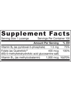 Methyl B-12 1000 mcg -amp, Methyl Folate 400 mcg 2