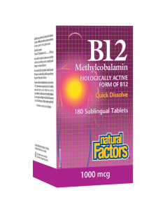 B12 Methylcobalamin 1000 mcg