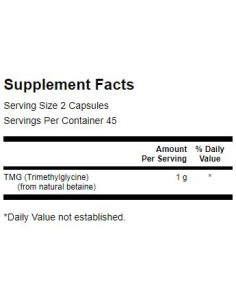 TMG Trimethylglycine 500 mg 2