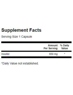 Inositol 650 mg 2