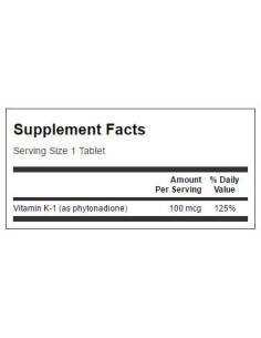 Vitamin K-1 100 mcg 2