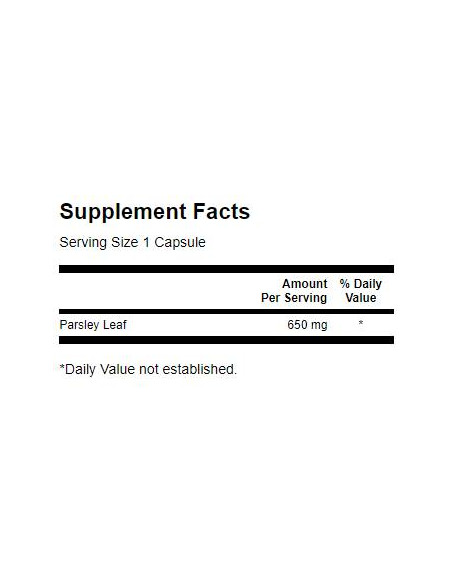 Parsley 650 mg