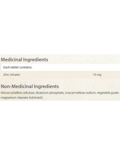 Zinc Citrate 15 mg 2