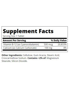 Vitamin B-12 500 mcg 2
