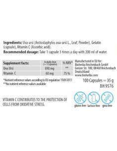 Uva Ursi Leaf 250 mg 2