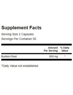 Burdock Root 460 mg 2