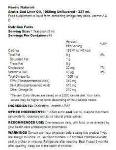 Arctic Cod Liver Oil 1060 mg 2