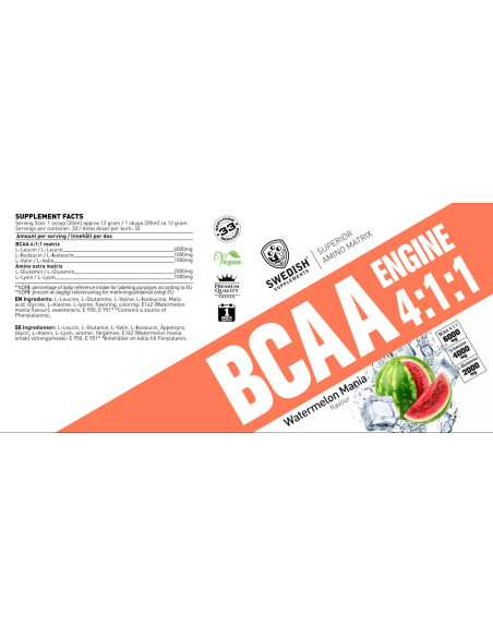 BCAA Engine 4:1:1