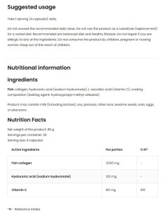 Marine Collagen / + Hyaluronic Acid and Vitamin C 2