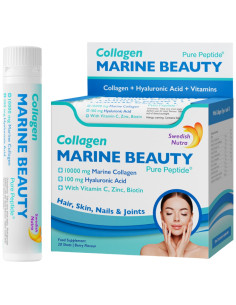 Collagen Marine Beauty | added Vitamin C, Zinc, Biotin and Hyaluronic Acid
