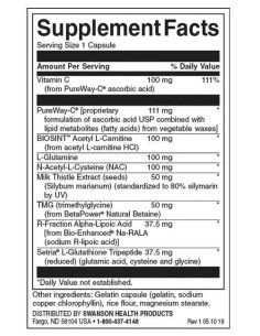Glutathione Precursor Complex 691 mg 2