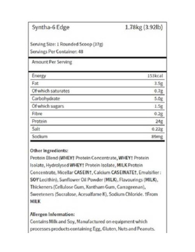 Syntha 6 EDGE