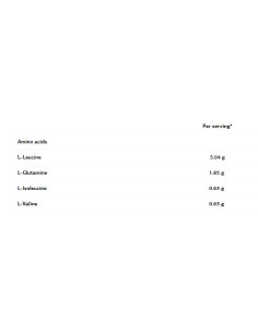 BCAA 8:1:1 + Glutamine 2
